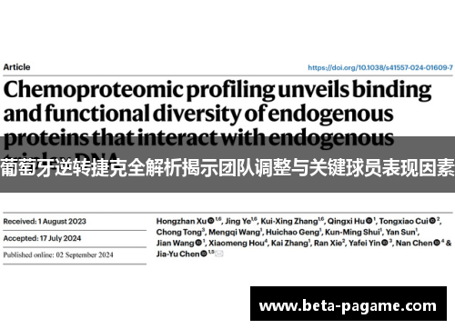葡萄牙逆转捷克全解析揭示团队调整与关键球员表现因素