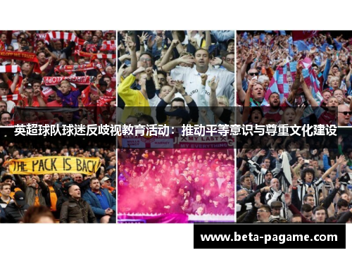 英超球队球迷反歧视教育活动：推动平等意识与尊重文化建设